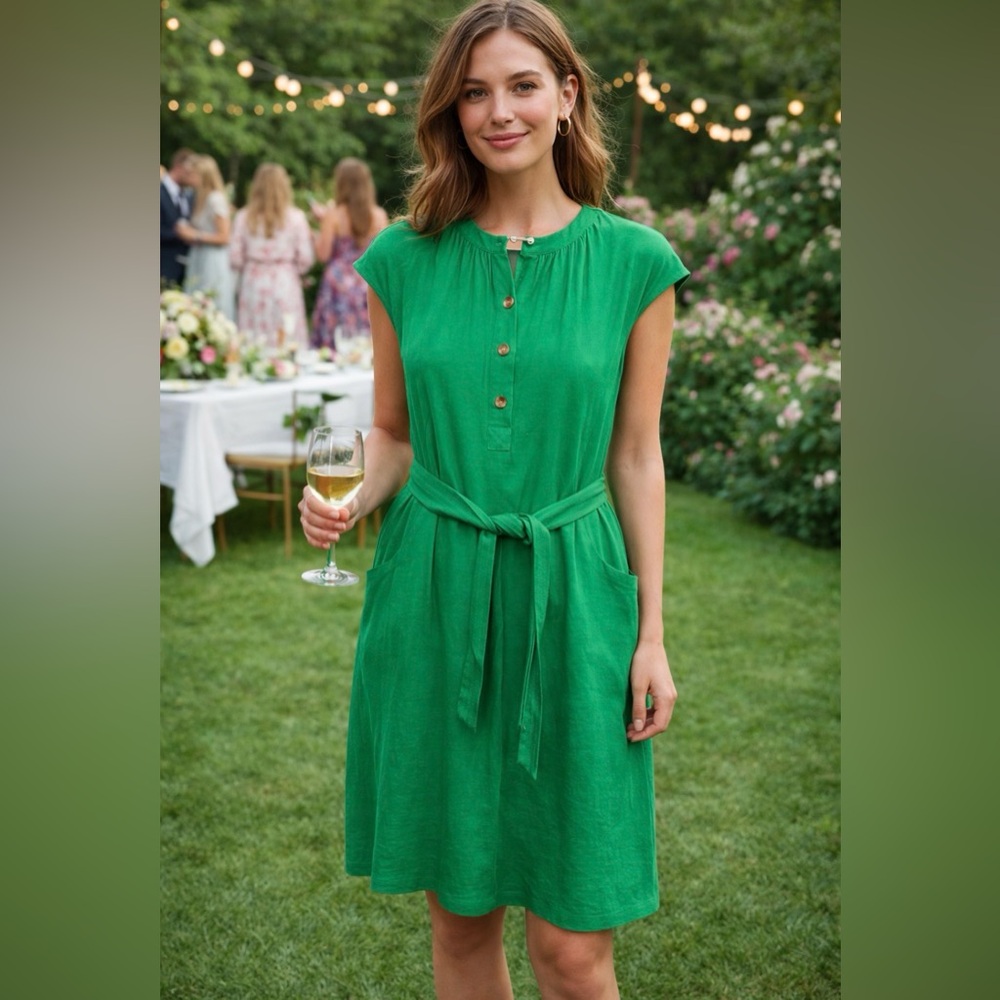 a loves a Kelly Green Dress